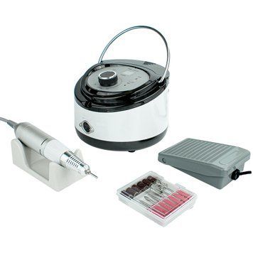 Манікюрний фрезер Nail Drill ZS-606 65 Вт 35000об/хв фрейзер машинка для нігтів, шліфування лаку, makeup, насадки xh1100007 фото