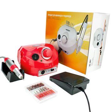 Манікюрний фрезер Nail Master ZS 601 65W 45000 апарат для нігтів професійний фрейзер для манікюру xh1100008 фото