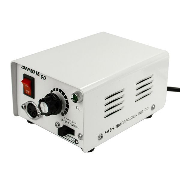 Фрезер для манікюра STRONG 90/102L 65W 35 000 об/хв фрейзер стронг для нігтів, шліфування лака makeup машинка xh1100033 фото
